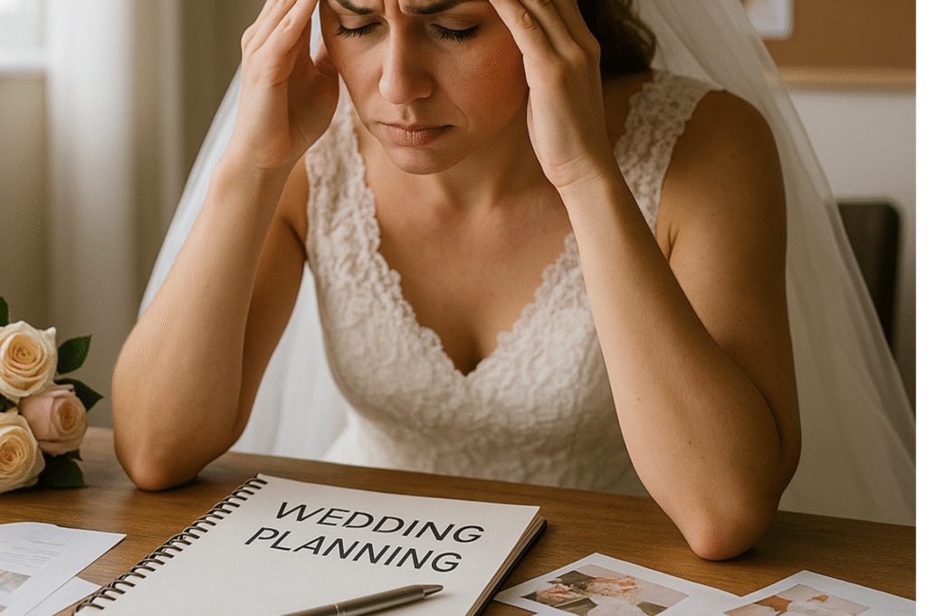 wedding planning stress
