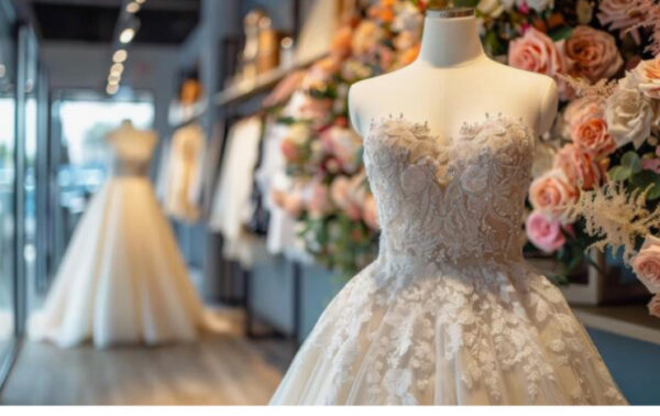 Lace Bridal Dress - Image 2