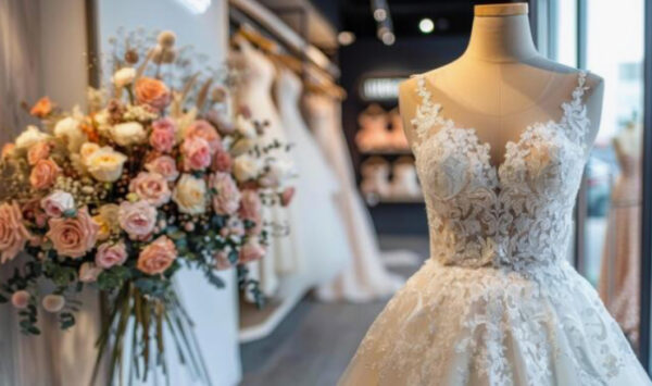 Lace Bridal Dress - Image 4