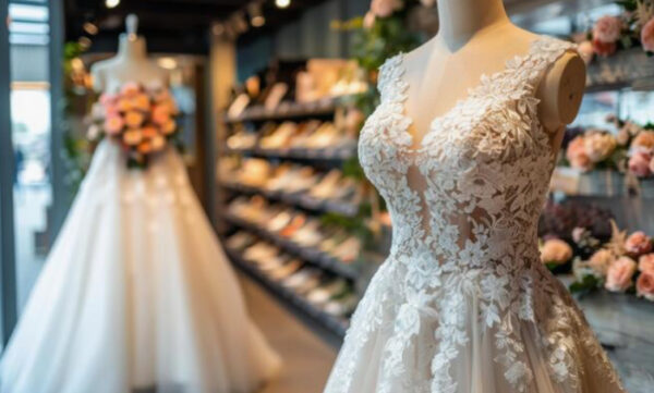 Lace Bridal Dress - Image 5