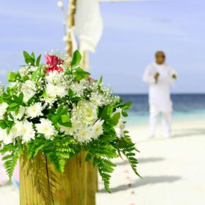 Tropical Wedding Arrangement