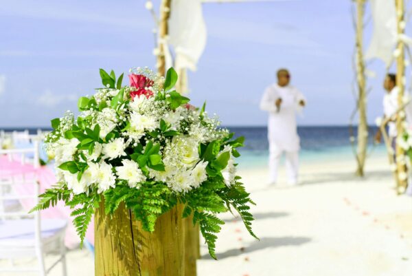 Tropical Wedding Arrangement